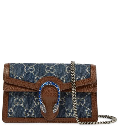 gucci denim crossbody bag